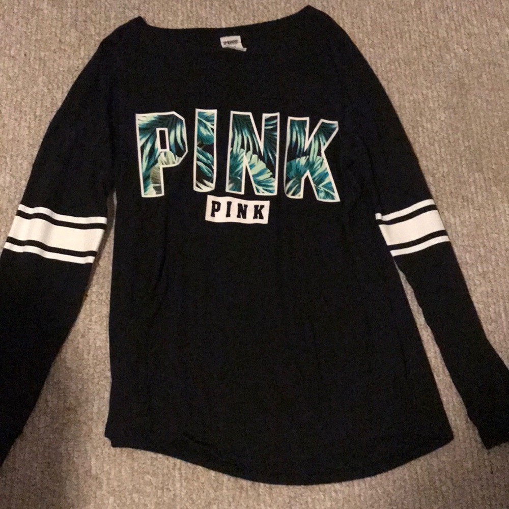 Victoria’s Secret Pink Palm Tree Top
